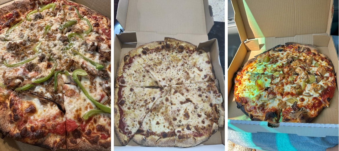 Two 2's Brick Oven Baked Pi House Menu