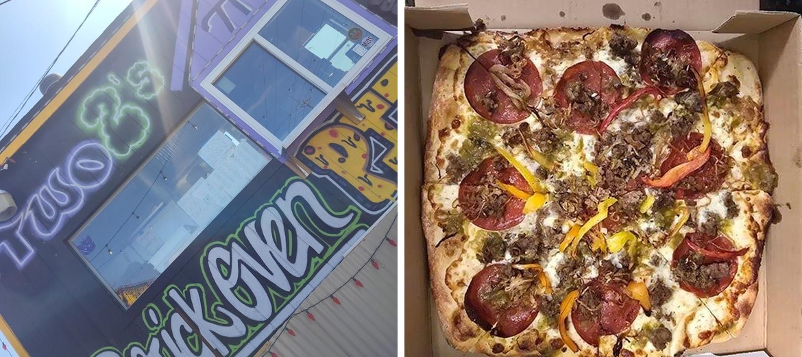 Two 2's Brick Oven Baked Pi House Menu
