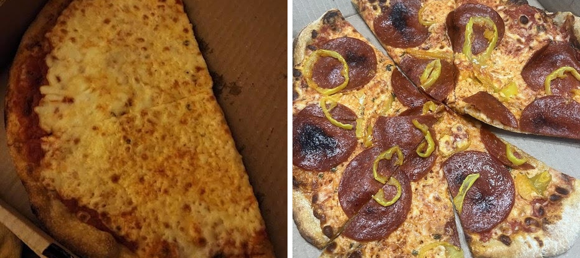 Two 2's Brick Oven Baked Pi House Menu