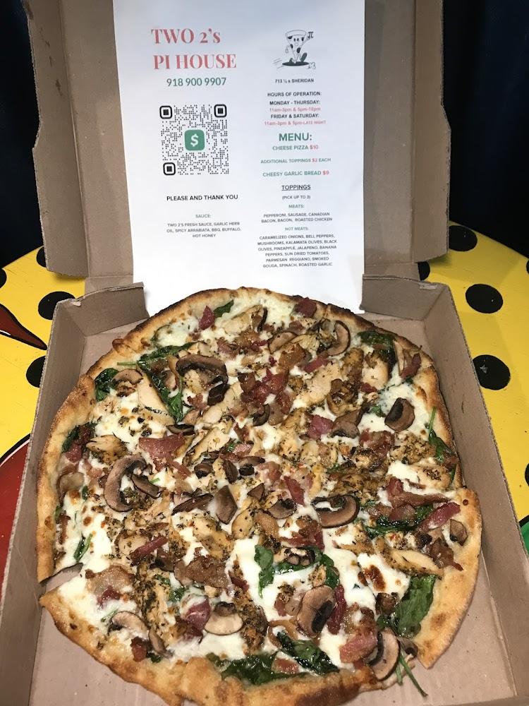 Two 2's Brick Oven Baked Pi House Menu image 3